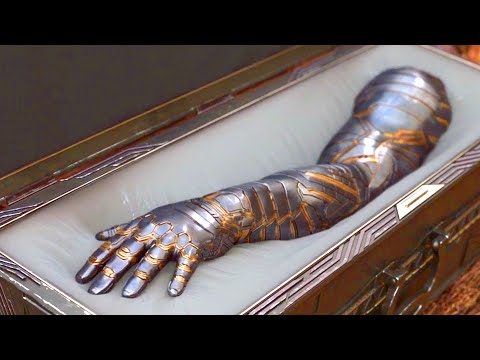 Bucky gets new VIBRANIUM ARM - White Wolf in Wakanda Intro Scene | Avengers: Infinity War (2018) 4K