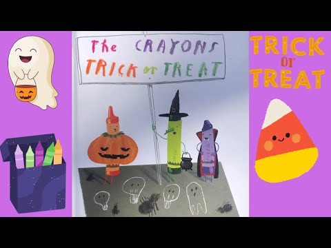 KIDS BOOK READ ALOUD: The Crayons Trick or Treat by Drew Daywalt