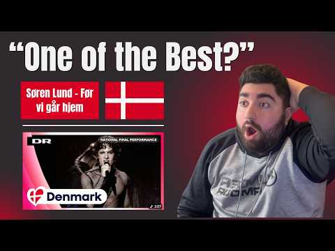 American Reacts to Denmark 🇩🇰 | Søren Torpegaard Lund - Før vi går hjem | Eurovision 2026 | WOW!