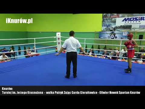 iKnurów.pl: Turniej im. Jerzego Krasnożona - walka Nowok-Zając