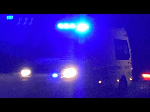 Ambulance met Hoge spoed naar Het  ziekenhuis