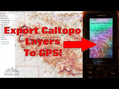 GPS Tip/Hack: How To View Caltopo Map Layers on Garmin GPS Devices