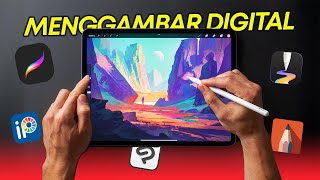 INILAH 5 APLIKASI MENGGAMBAR TERBAIK UNTUK IPAD/TABLET (iOS & Android)