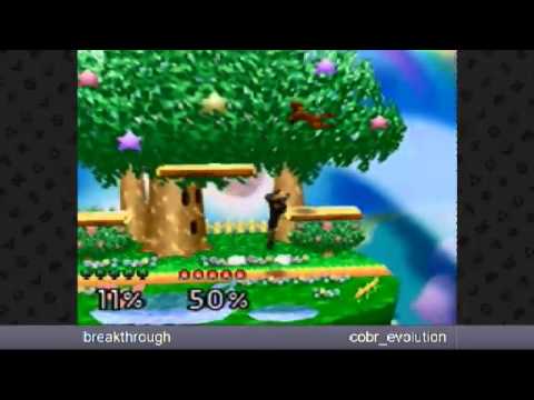 Smashacre: Frostbite - breakthrough (Falcon) vs cobr_evolution (Samus) W1