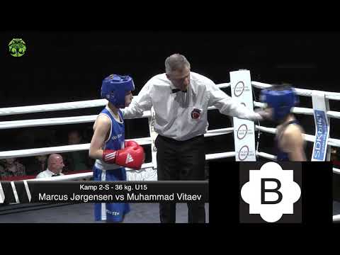 Marcuz Jørgensen, HAK vs. Muhammed Vitaev, Pugilist BK, Norge - Viking Box Cup 2020