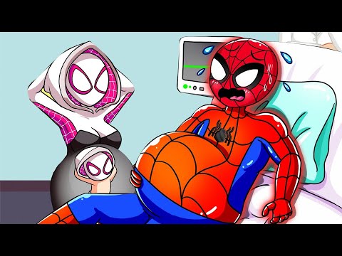 SPIDER-MAN BUT BREWING CUTE BABY - BABY FACTORY -Marvel's Spidey and his Amazing Friends Animation14