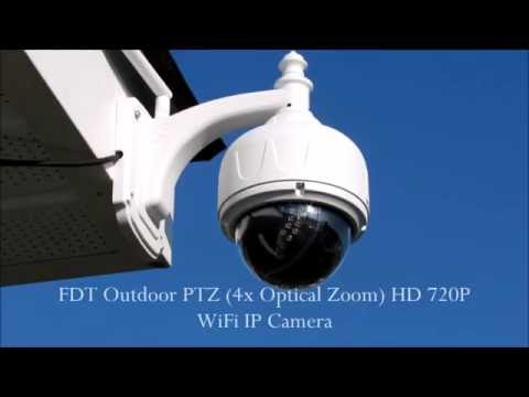 FDT Outdoor PTZ 4x Optical Zoom HD 720P WiFi IP Camera (PART ONE of TWO)