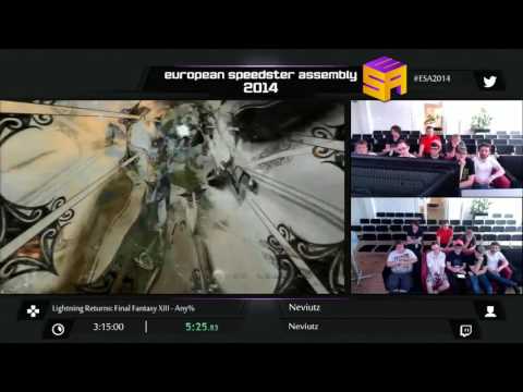 #ESA2014 BLUE Lightning Returns   Final Fantasy XIII by Neviutz Any%