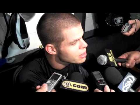 Bruins-Panthers Postgame reaction - September 25, 2010