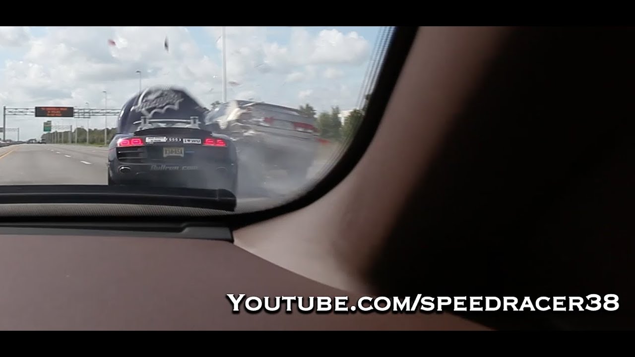 Watch This Reckless Audi R8 Driver Cause a Crash at the 2011 Bullrun ...