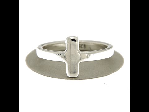 Inel Argint 925 Hidden Cross - Credinta Subtila