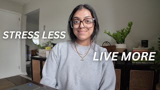 STRESS LESS, LIVE MORE PT. 2 | finding time for slow living