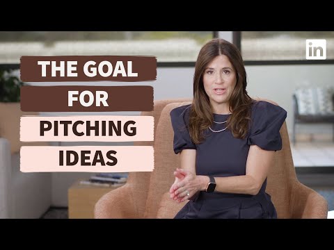 推銷創意--每一個好創意的目標 (Pitching Ideas - The goal of every good pitch)
