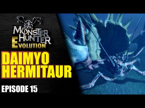 The Evolution of Daimyo Hermitaur in Monster Hunter - Heavy Wings