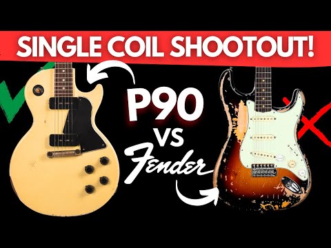 Gibson P90s vs Fender Single Coils – The Ultimate Showdown