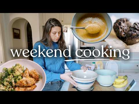 A Slow Weekend at Home | Real Life Cooking for My Family of 6