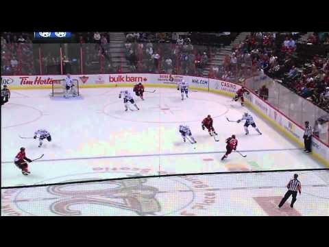 Leafs @ Senators - Clarke MacArthur Scores - 110927