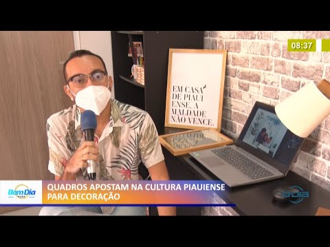 Coleção de quadros aposta na cultura piauiense para decoração 30 04 2021