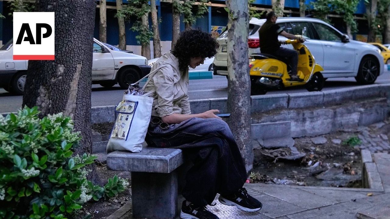 Video | Iran residents welcome easing of internet shutdown imposed after start of war