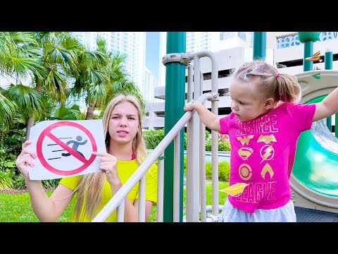Maggie plays on Playground in the Park!