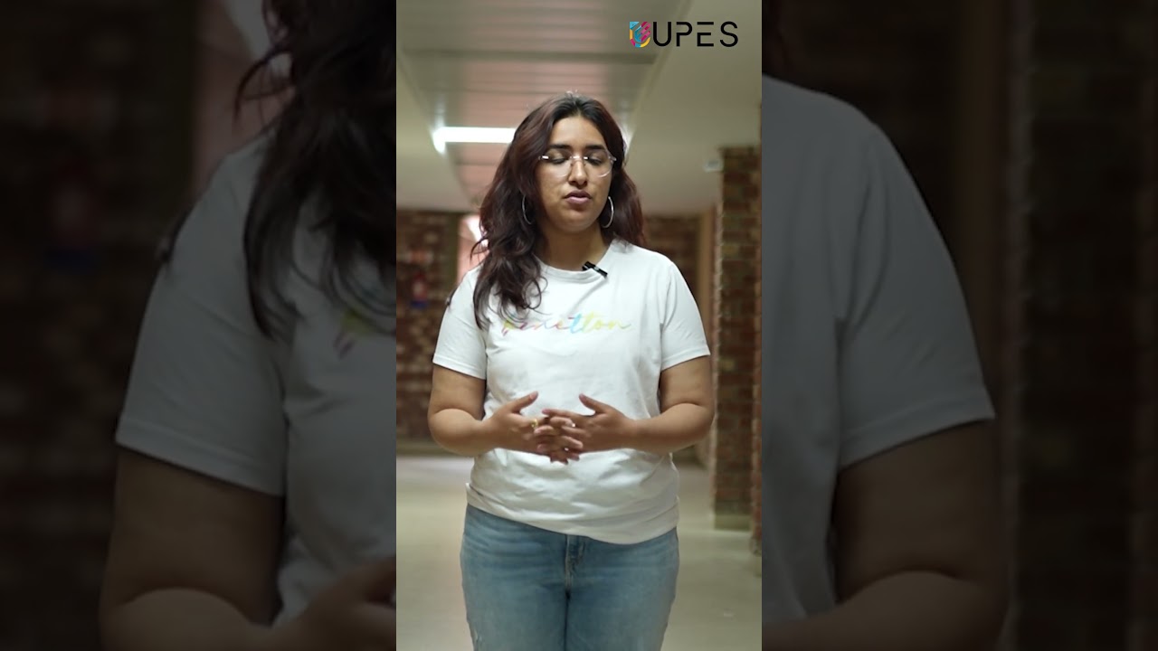 Aishaani shares her student experience at UPES