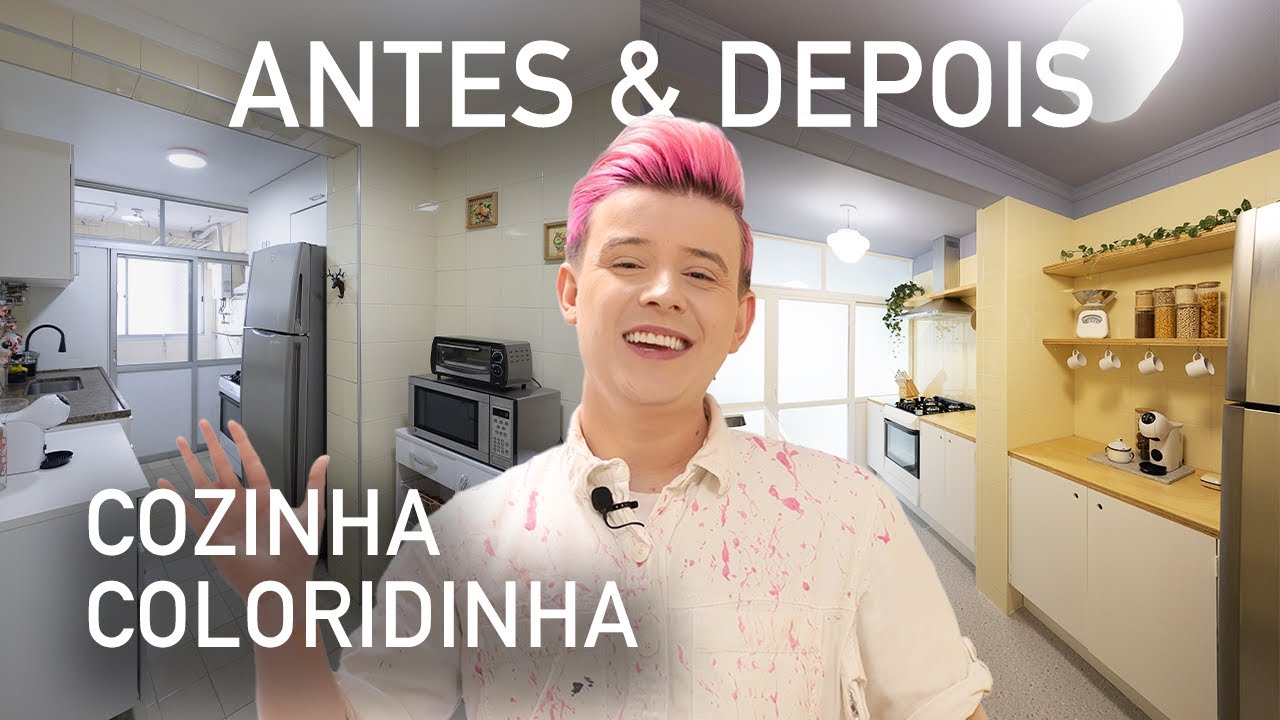 Senta que lá vem reforma | Cozinha Coloridinha