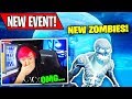 Ninja Reacts To *NEW* ICE KING EVENT! (ICE ZOMBIES) | Fortnite Funny Moments