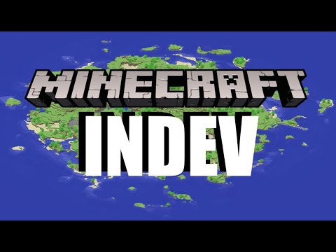 Minecraft INDEV: Oldest Version Gameplay
