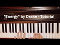 Energy - Easy Piano Tutorial (Drake) with Free ...