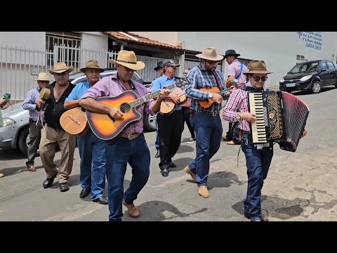 Folia de Reis do Xodozinho - Chegada no ponto de almoço. 