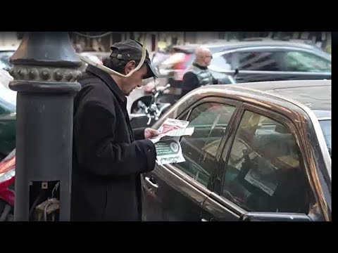 Video Thumbnail: Thousands of leaflets dropped over Beirut urge disarming Hezbollah