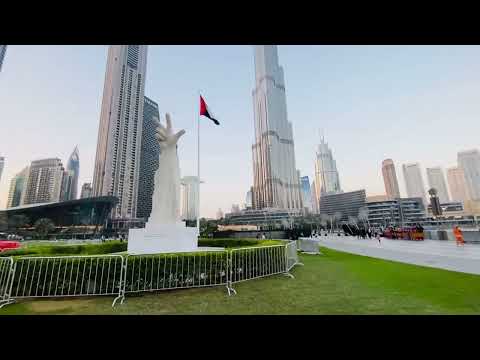 Dubai Burj khalifa in new year look