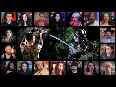 Hanzo vs Falconer Predator | PREDATORS (2010) * Reaction Mashup