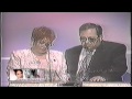 1996 Tejano Music Awards - Marcella & Abraham Quintanilla Accepting Selena's Award.