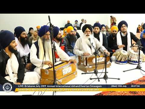 004 Brisbane July 2019 Wednesday Evening - Master Gurbachan Singh Jee Dayalpur