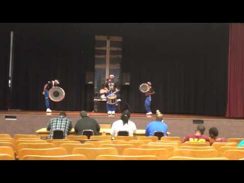 Hamilton High Drumline at Oakhaven Battle of the Drummers 3