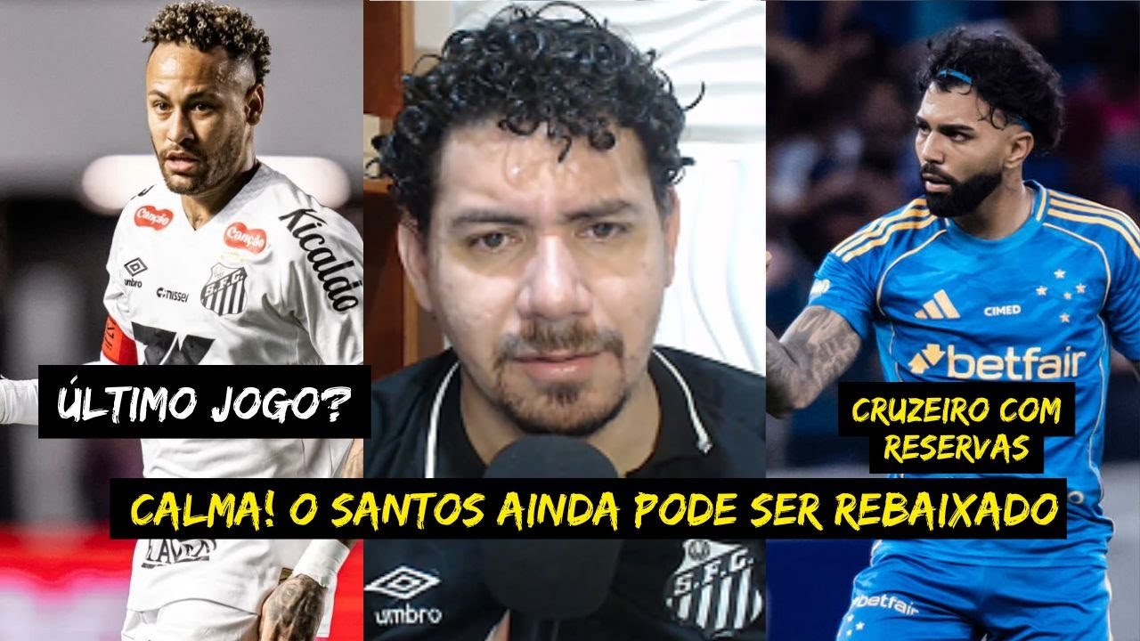 SANTOS AINDA PODE SER REBAIXADO