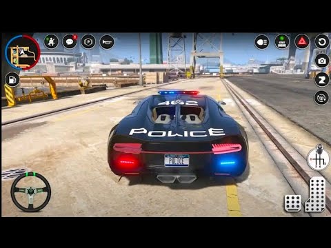 US Police Car Chase Driver Simulator - Crime Transport Prisoner Driving - Android GamePlay