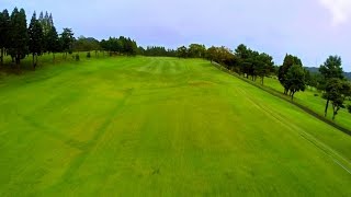 preview picture of video '【ゴルフ場空撮】夜須高原カントリークラブ 西コース HOLE9　【Drone】YASUKOUGEN Country Club WEST'