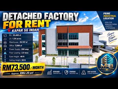 Kilang untuk Disewa di Kapar Industrial Park (Kapar) - Norlela Abdul Rahman - PropertyGuru.com.my