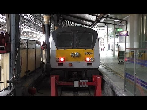 IE 201 Class Locomotive + Enterprise 9004 - departing Connolly