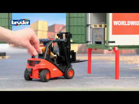 Linde fork lift H30D with 2 pallets