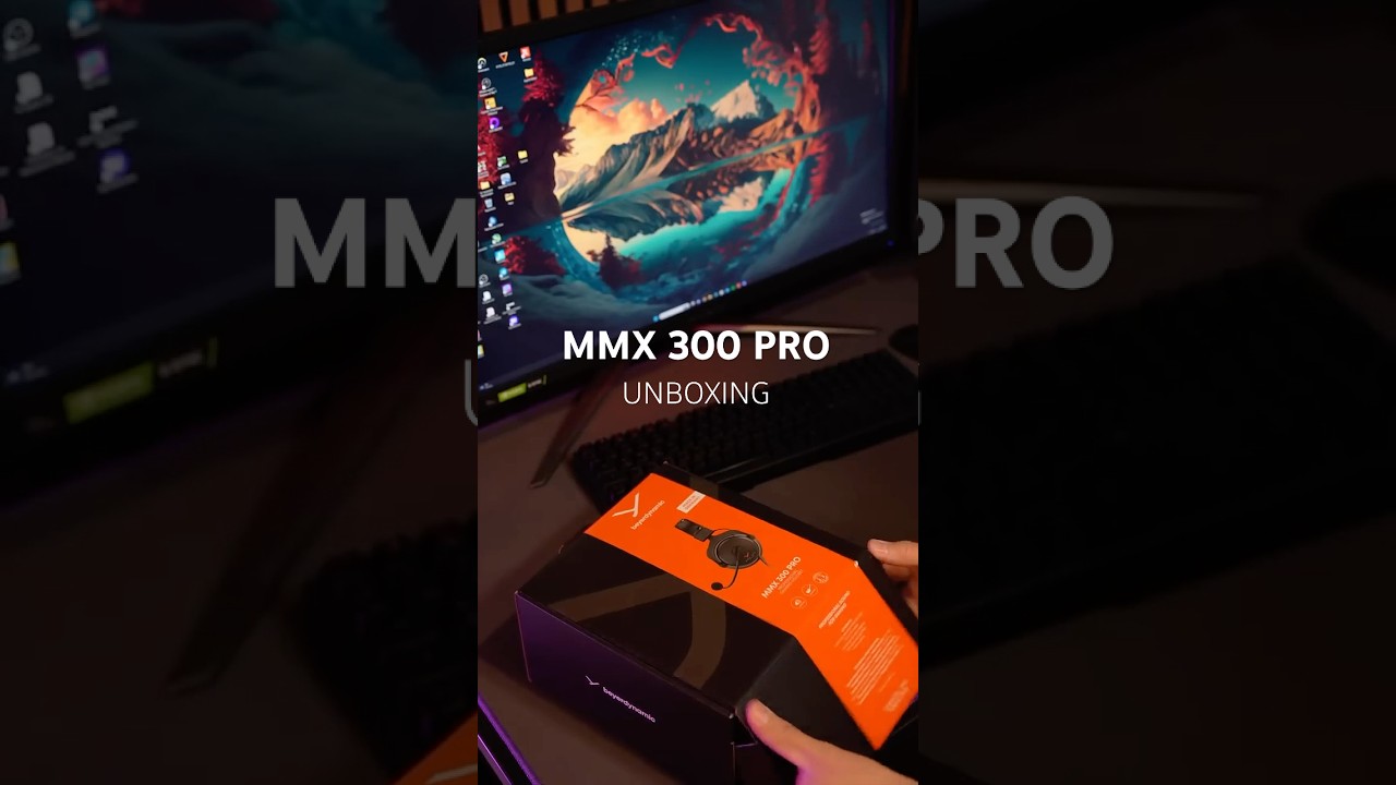 Beyerdynamic Headset MMX 300 PRO Schwarz