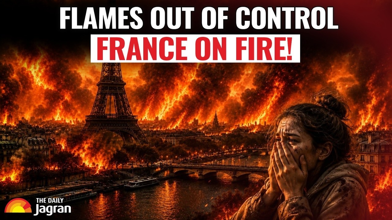 WILDFIRE NIGHTMARE! France In Flames, Firefighters Fight Through the Night As Horror Erupts