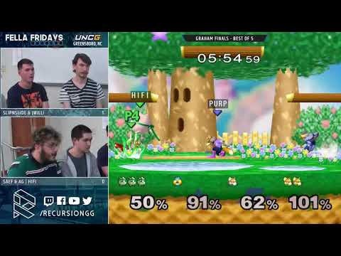 Fella Fridays 4/26 - Jwilli & Slipnslide vs Saef & HiFi - Grand Finals