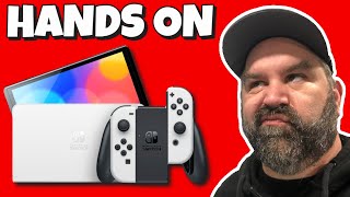Nintendo Switch OLED Hands On:  Is It Worth It or Wait?