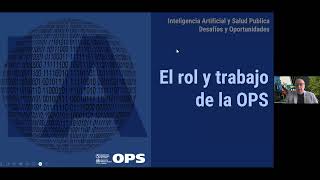 Webinar: Artificial Intelligence in Public Health