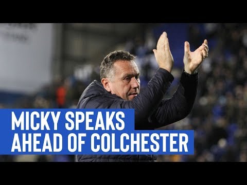 Pre Match | Micky Mellon (Colchester United)