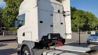 SCANIA R124-420 4x2 Topline Euro3 - TipperHydrauliek - Retarder (T937) truck tractor for sale image 4 SCANIA R124-420 4x2 Topline Euro3 - TipperHydrauliek - Retarder (T937) truck tractor image 4