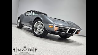 Video Thumbnail for 1971 Chevrolet Corvette Coupe